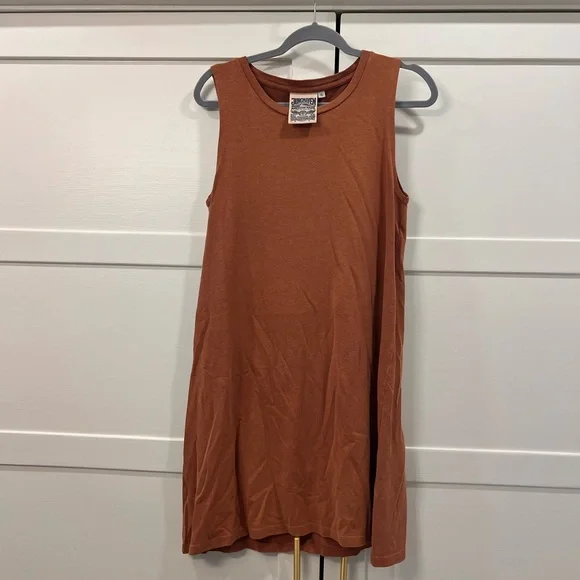 Jungmaven Rust/Terracotta Tank Dress - Picture 1 of 4